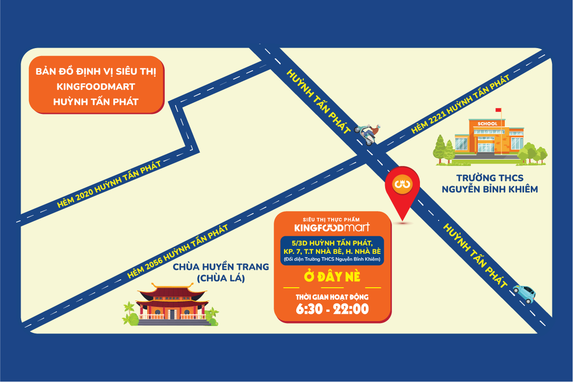 Kingfoodmart - Xã Nhà Bè, Hồ Chí Minh